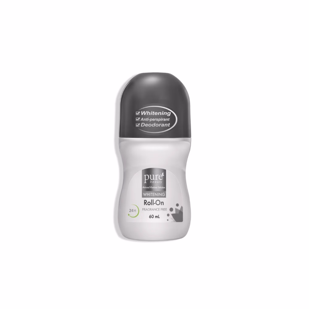 Pure Beauty Anti-Perspirant Fragrance Free Whitening Roll-On 60ml 2