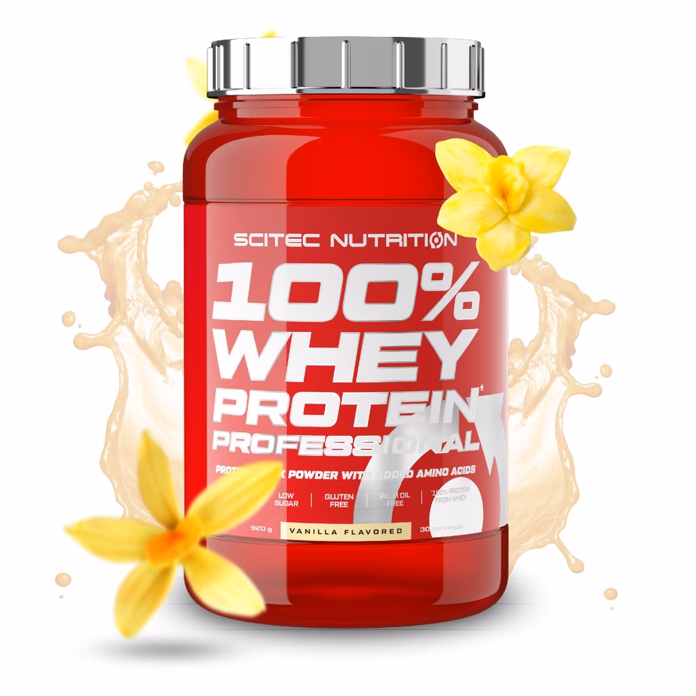 Scitec 100% Whey Protein Vanilla 920g 1