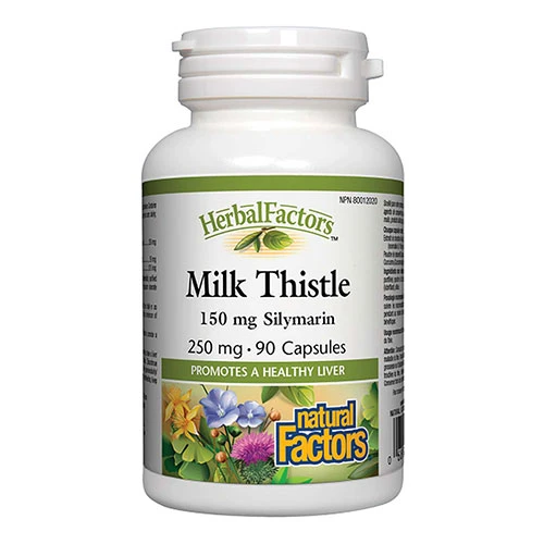 Natural Factors Milk Thistle 250 mg 90 Capsules 1