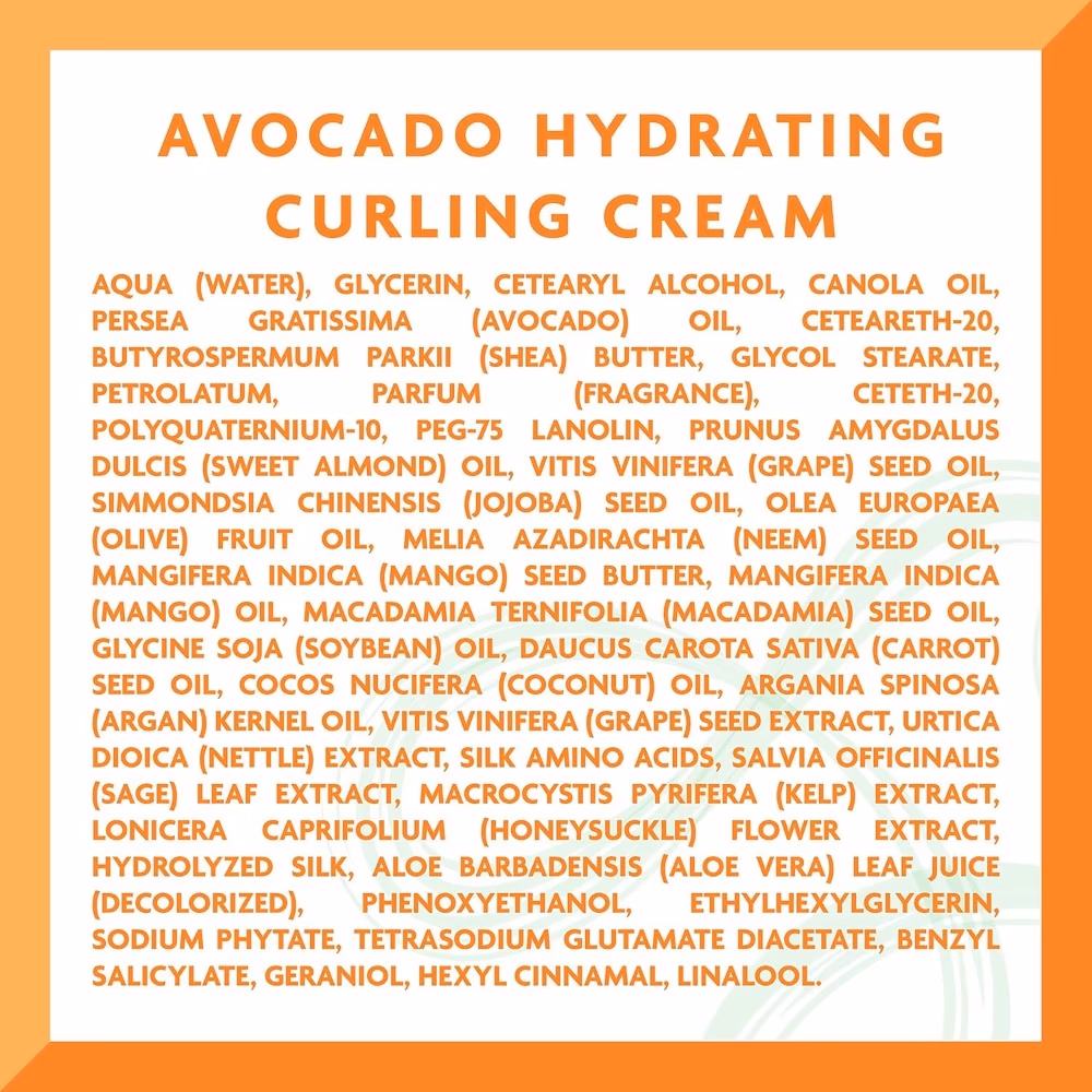 Cantu Avocado Hydrating Curling Cream 340gm 4