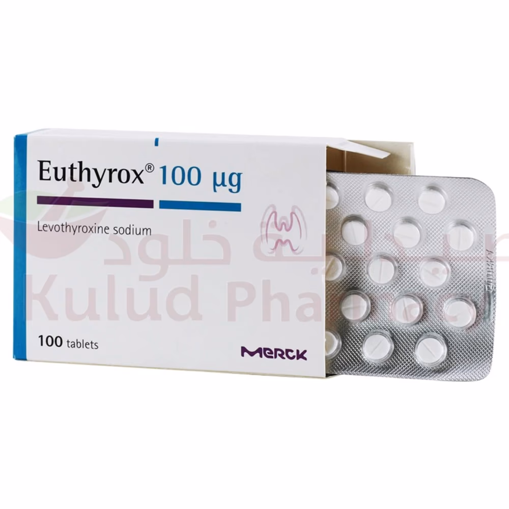 Euthyrox 100mcg Tablets | Pack of 100 Tablets 2