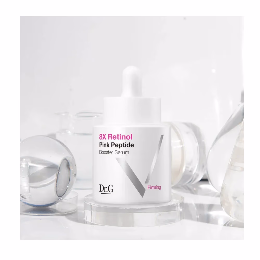 Dr.G 8X Retinol Pink Peptide Booster Serum 30ml – Firming | 8-Layer Liposomal Retinol with Pink Peptide Complex & V-Booster | All Skin Types 4