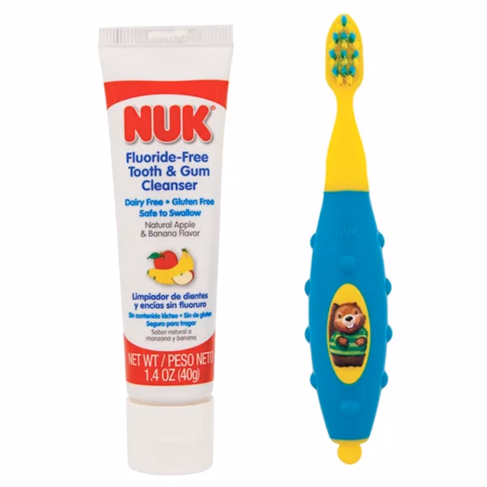 NUK Tooth & Gum Cleanser 3–12 Months – Baby Oral Care Brush