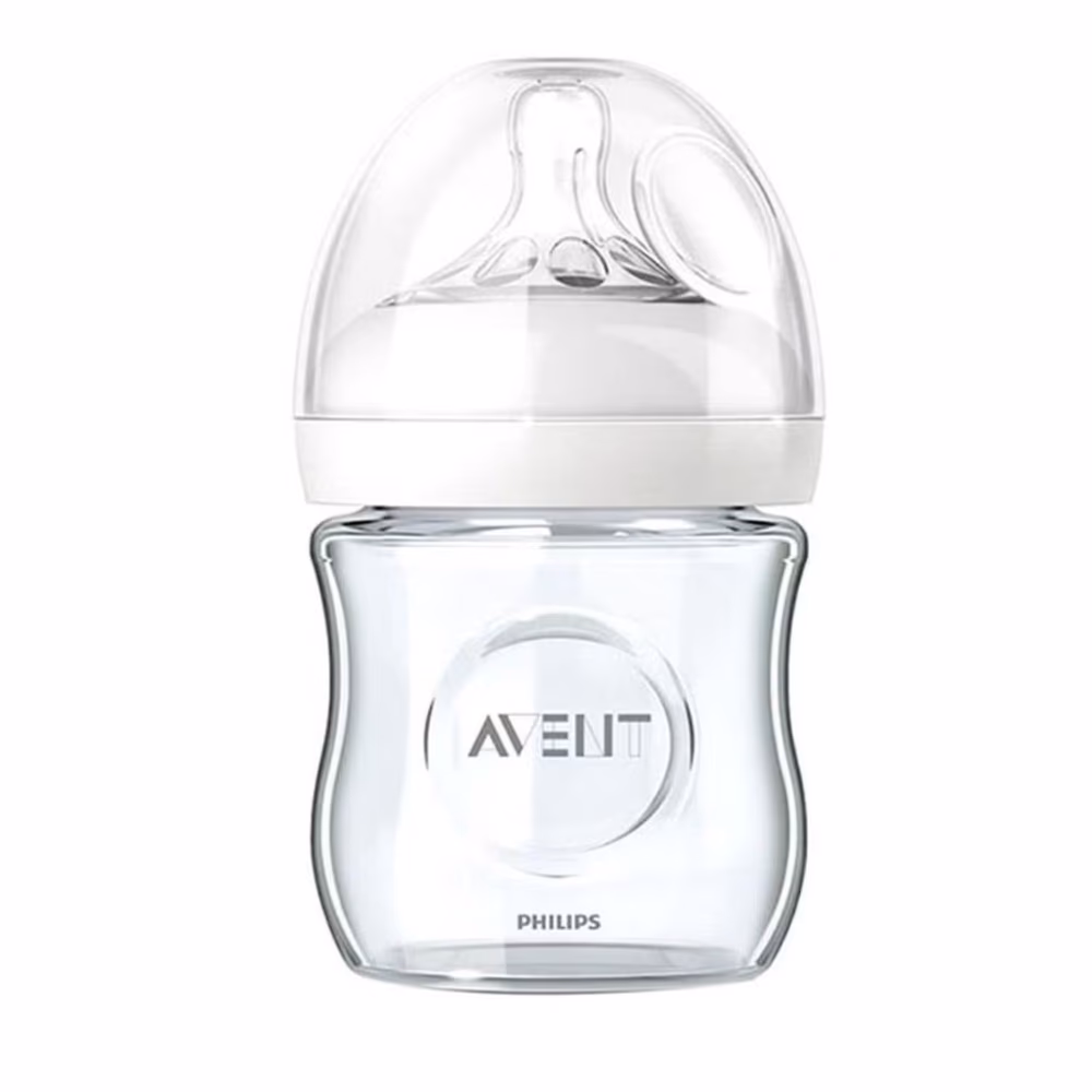Philips Avent Natural Glass Feeding Bottle 0m+ 120ml SCF 051,17 3