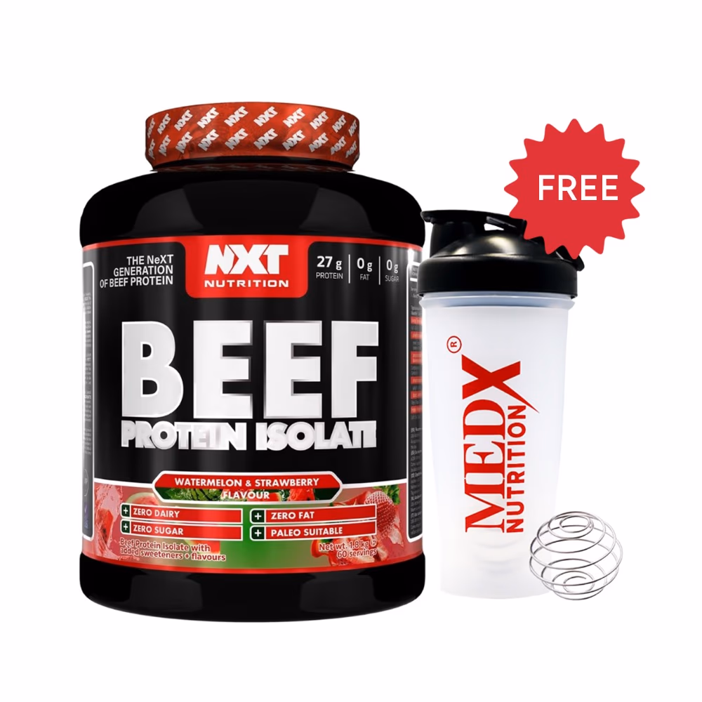 NXT Beef Protein Isolate Watermelon Strawberry 1.8Kg 1
