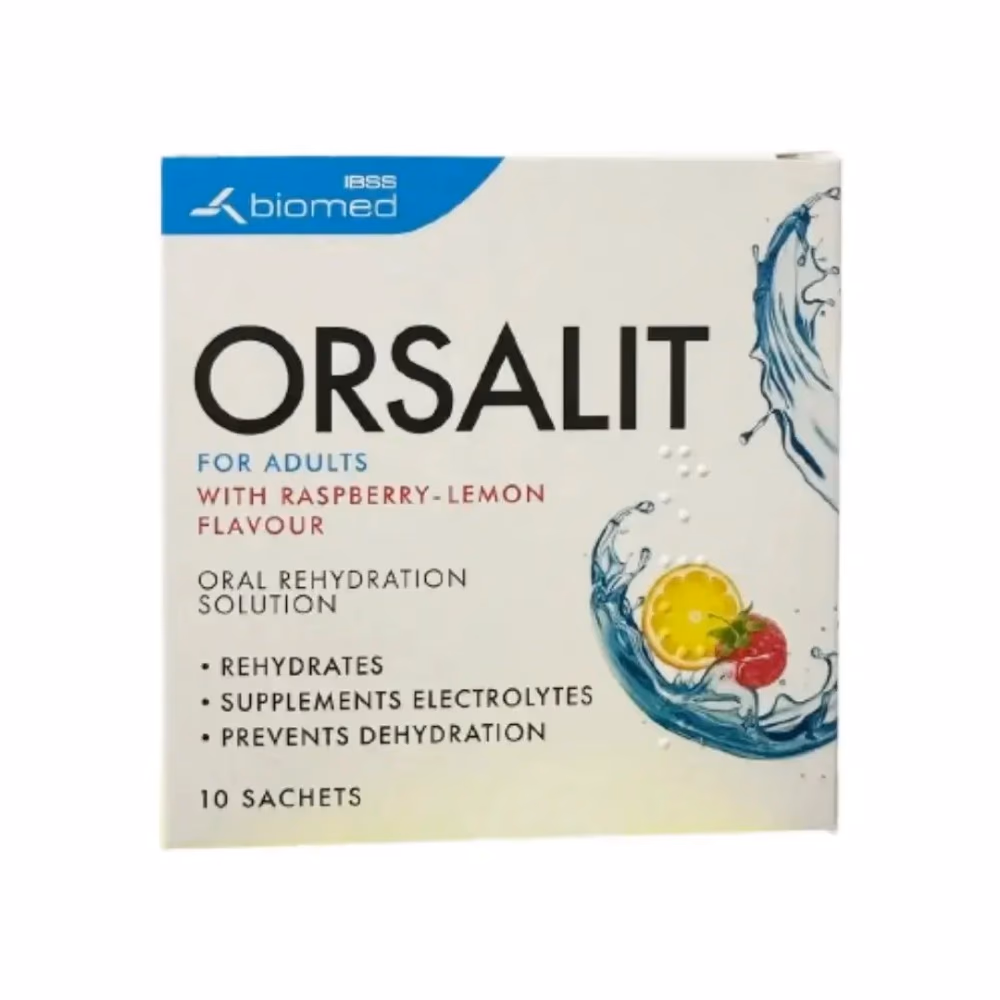 Orsalit ORS Sachets Raspberry Lemon 10s 1