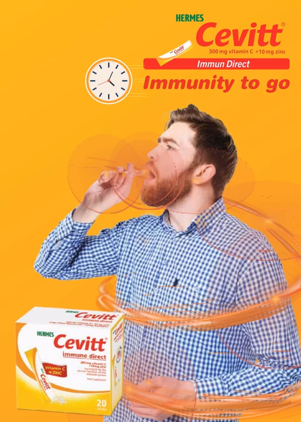Hermes Cevitt Immune Direct Oral 20 Sachets 4
