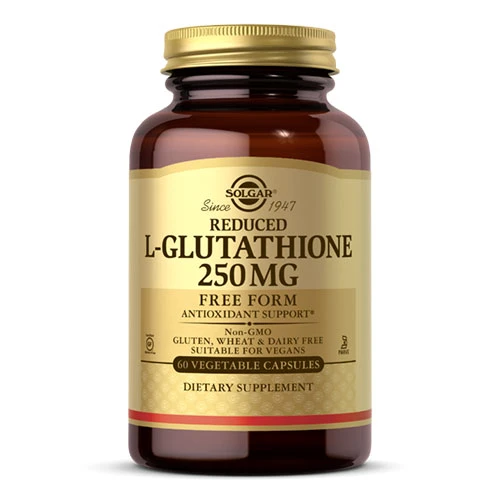 Solgar L-Glutathione 250mg -60 Capsules 1