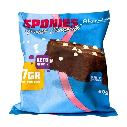 Alasature sponies 60gm - White Chocolate 1