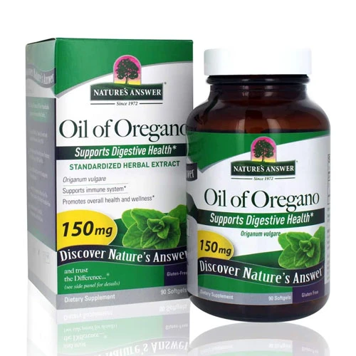 Natures Answer Oil of Oregano 150mg-90 Softgels 1