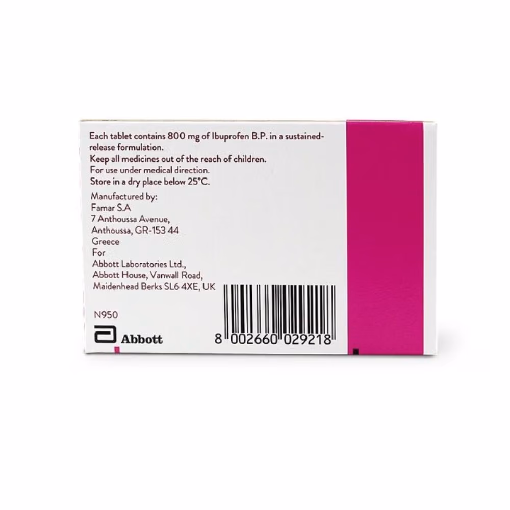Brufen Retard 800mg - 20 Tablets 2