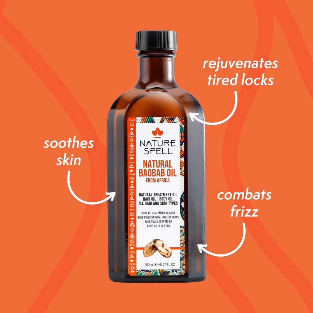 Nature Spell Natural Baobab Oil 150ml 3