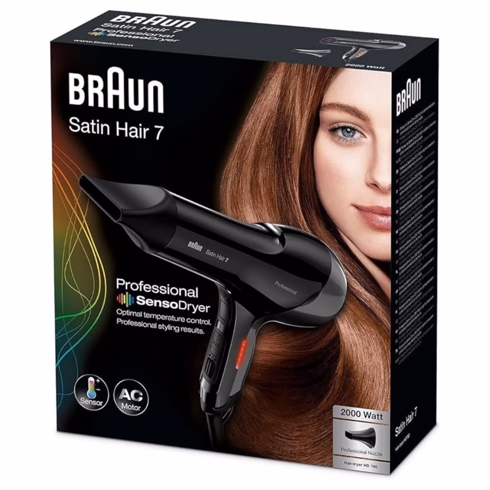 Braun Hair Dryer Promo Comb HD780 1