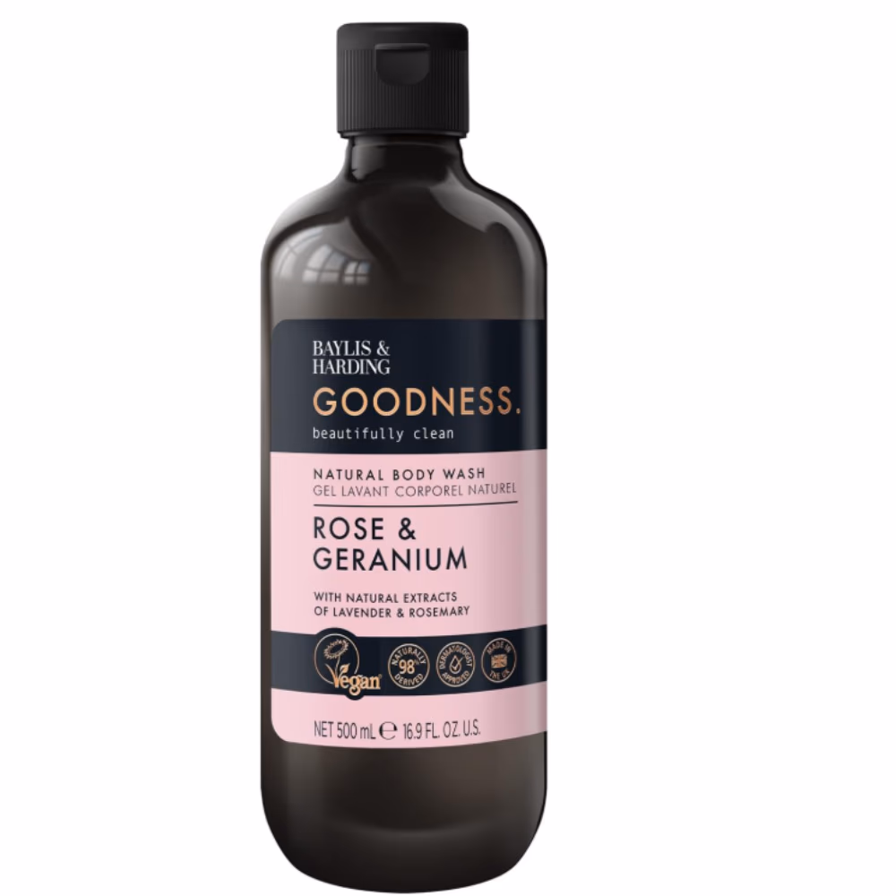 Baylis & Harding Goodness Rose Body Wash 500ml