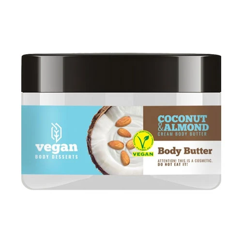 Vegan Desserts Coconut Almond Body Butter 250ml 1