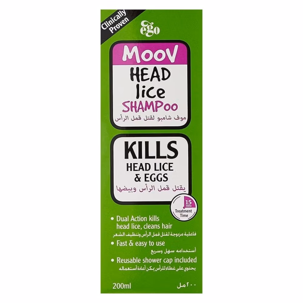 Ego Moov Head Lice Shampoo 200 mL 2