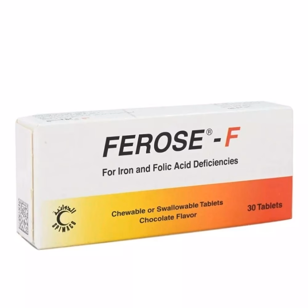 Ferose-F Chewable Tablets 30s