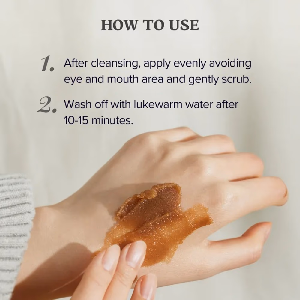 Skinfood Black Sugar Perfect Essential Scrub 2X 210gm – Dual-Action Black Sugar Exfoliator | Physical & Chemical Exfoliation in One 4