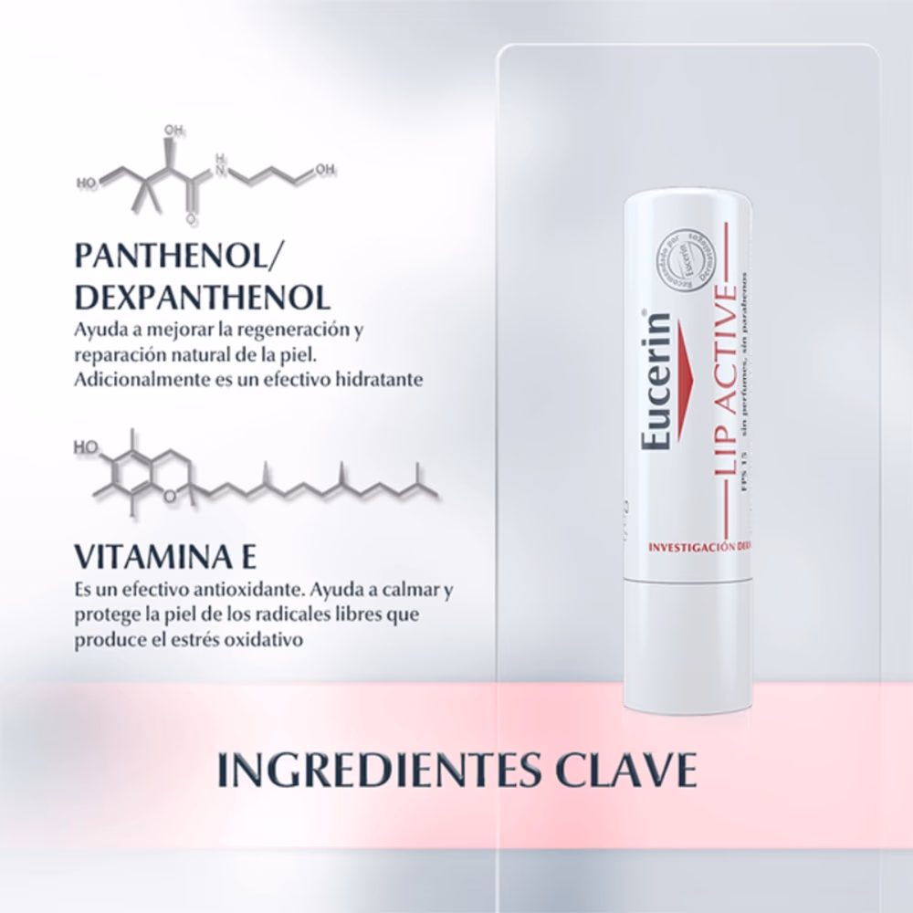 Eucerin pH5 Lip Protection Balm SPF 20 with Dexpanthenol & Vitamin E for Dry, Sensitive Lips 4.8g 3