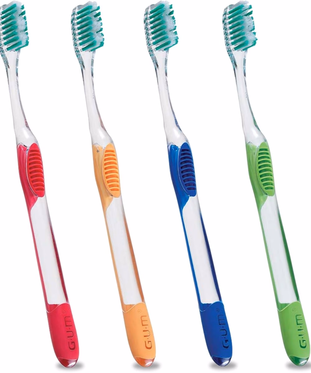 GUM Micro Tip Toothbrush (470) Soft - Assorted Color 4