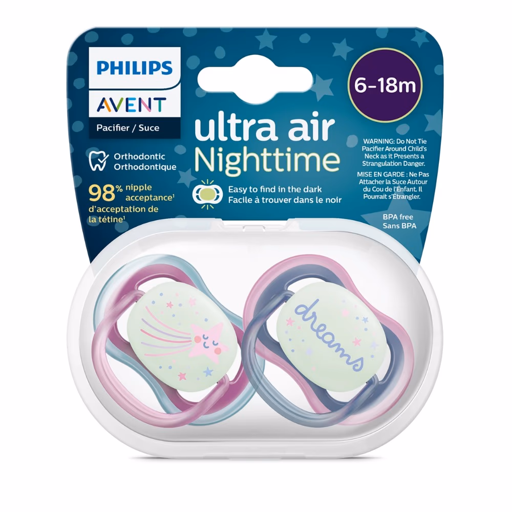 Philips Avent Ultra Night Time Soother 6–18M SCF376/14
