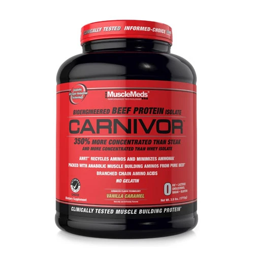 MuscleMeds Carnivor Beef Protein Isolate 4LB (56 Servings) 1