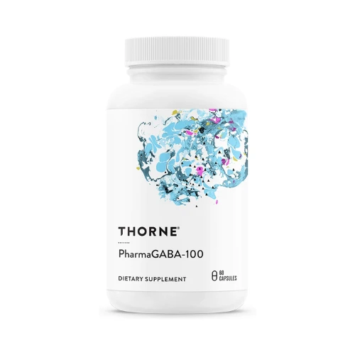 Thorne PharmaGABA-100 60 Capsules 1