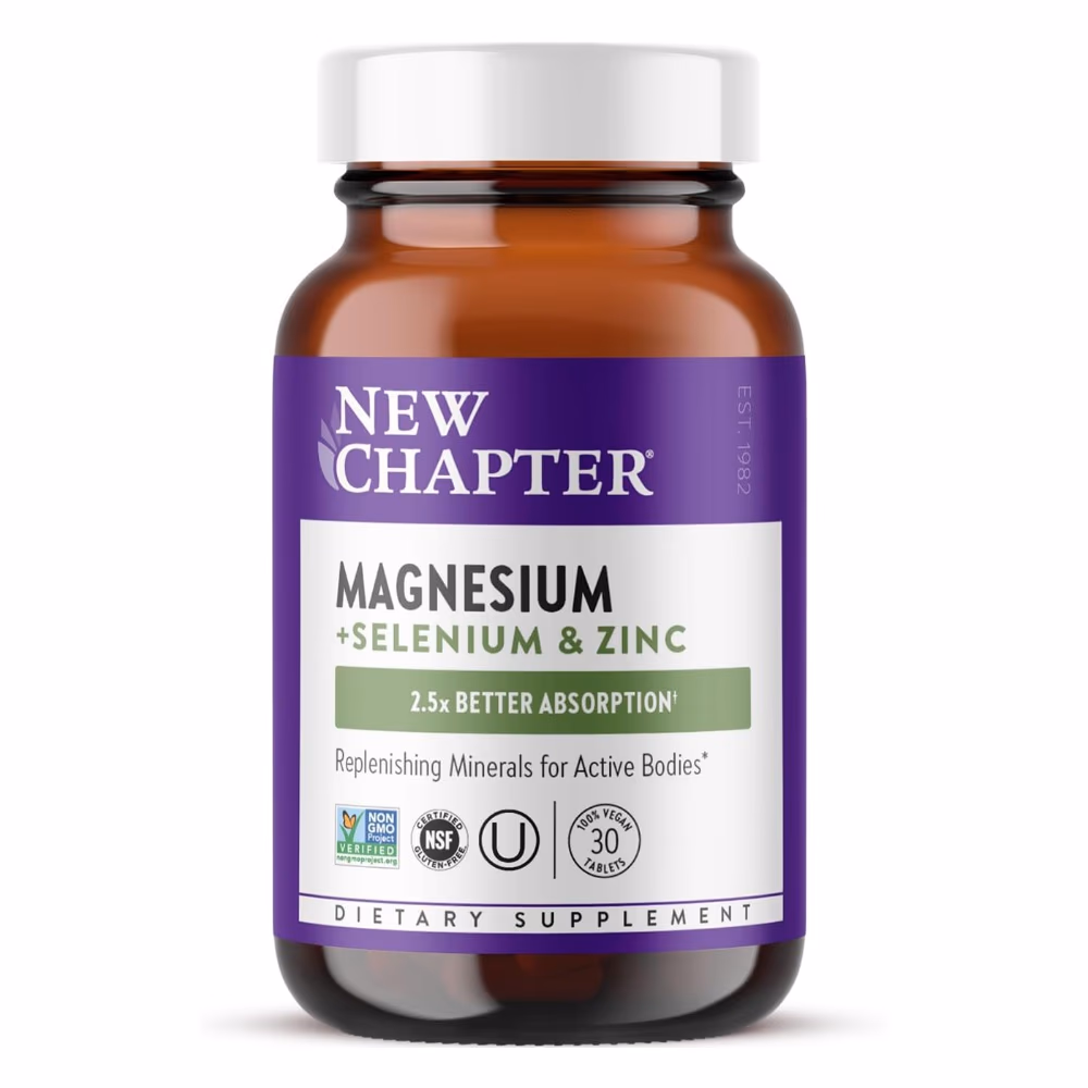 New Chapter Magnesium Complex Tablets - 60 Tablets