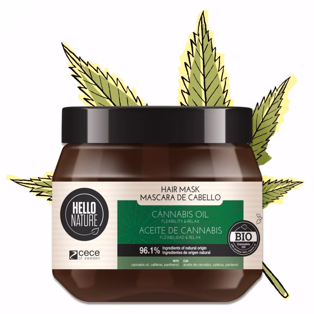 Hello Nature Cannabis Oil Hair Mask 250ml 2