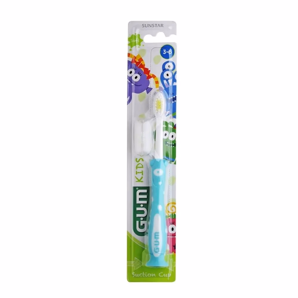 GUM Kids Toothbrush for 3-6 Years (901) Soft - Assorted Color 1