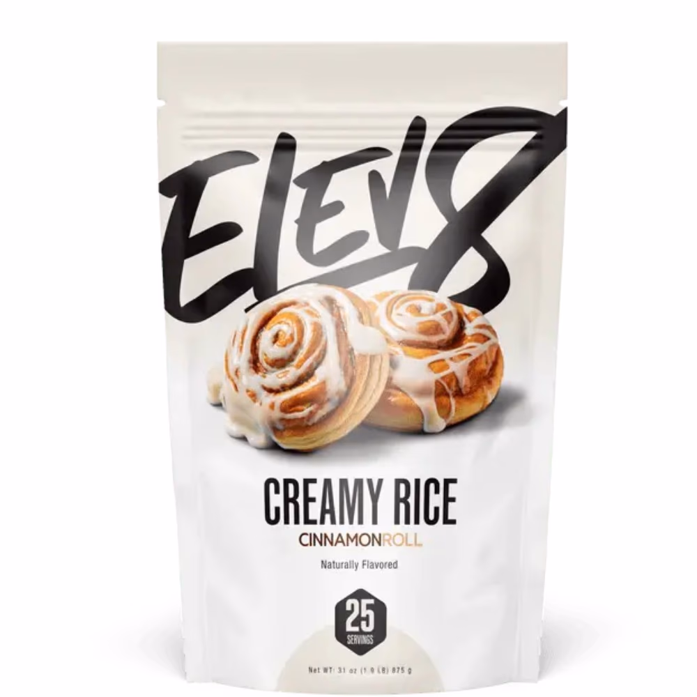 Elev8 Creamy Rice Cinnamon Roll 875G 1