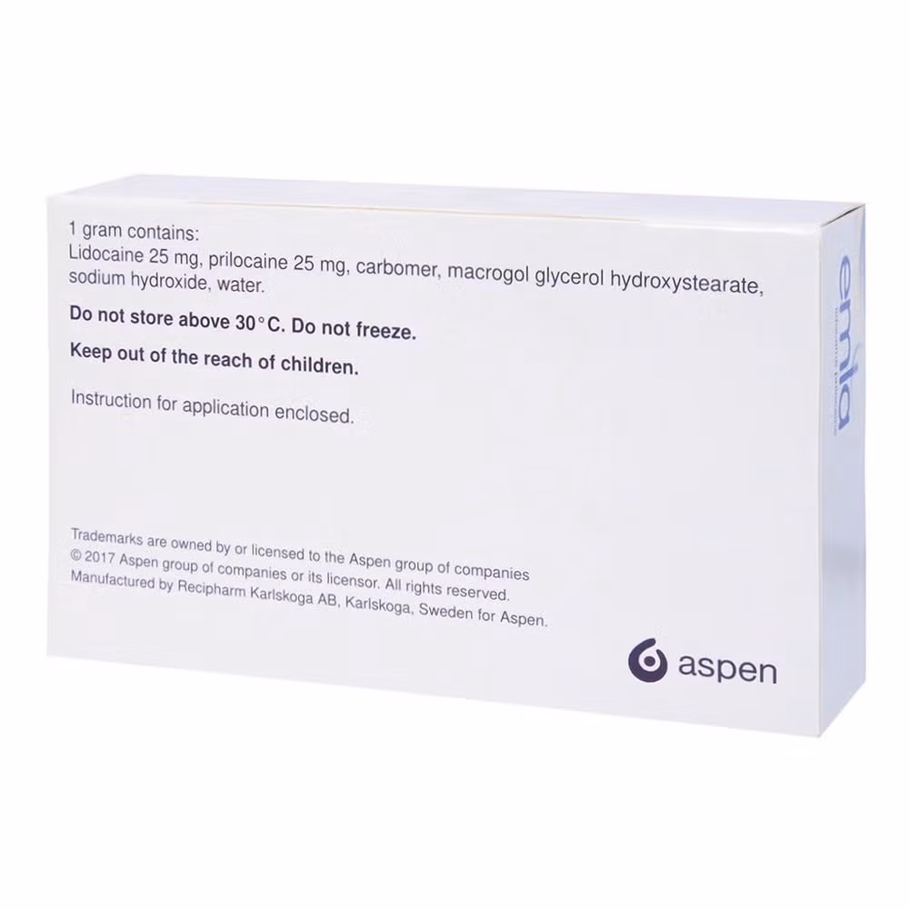 Emla Cream 5% tubes pack 5s 2