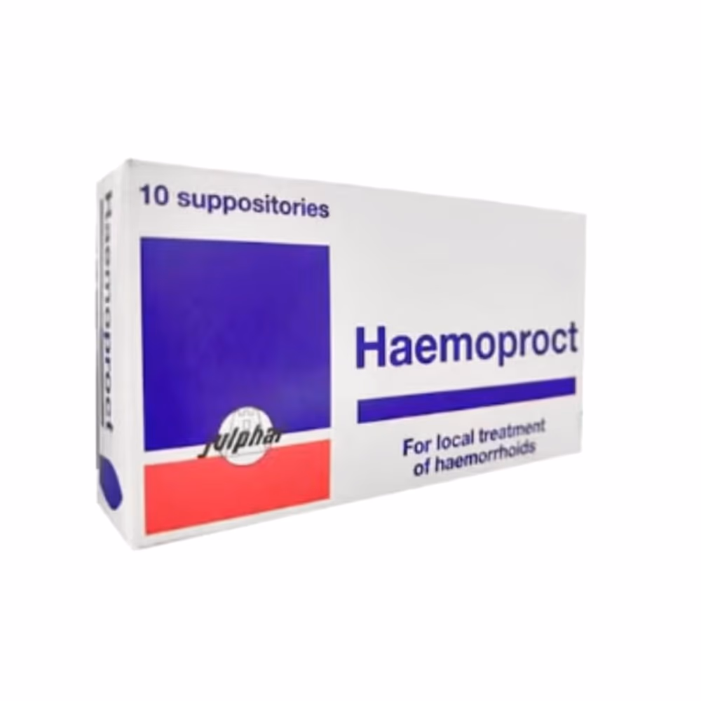 Haemoproct Rectal Suppositories 10s