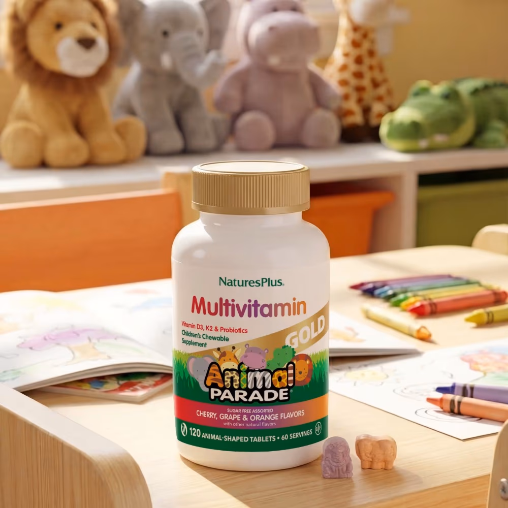 Natures Plus  Animal Parade Multi Vitamin Gold Asst 120s 4