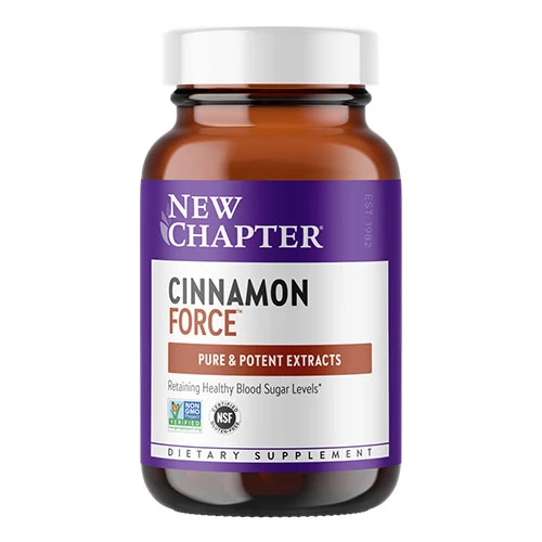 New Chapter Cinnamon Force - 30 Capsules