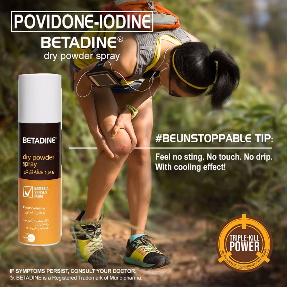 Betadine Dry Powder Spray 45gm 3