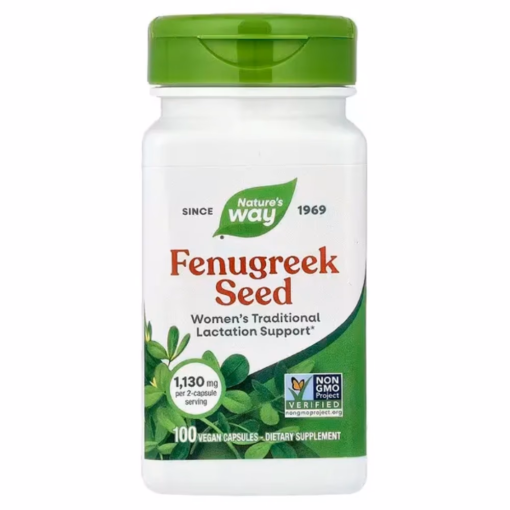 Natures Way Fenugreek Seed -100 Capsules 1