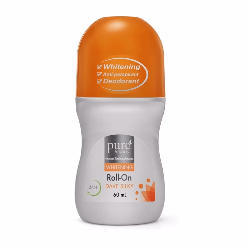 Pure Beauty Whitening Deo Roll-on Dave Silky 60ml 1
