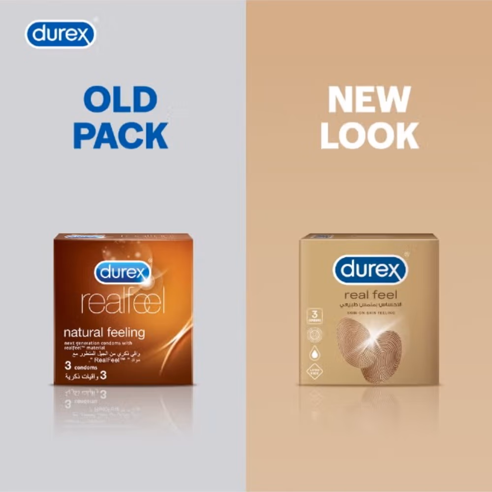 Durex Real Feel Condoms - Pack of 3 2