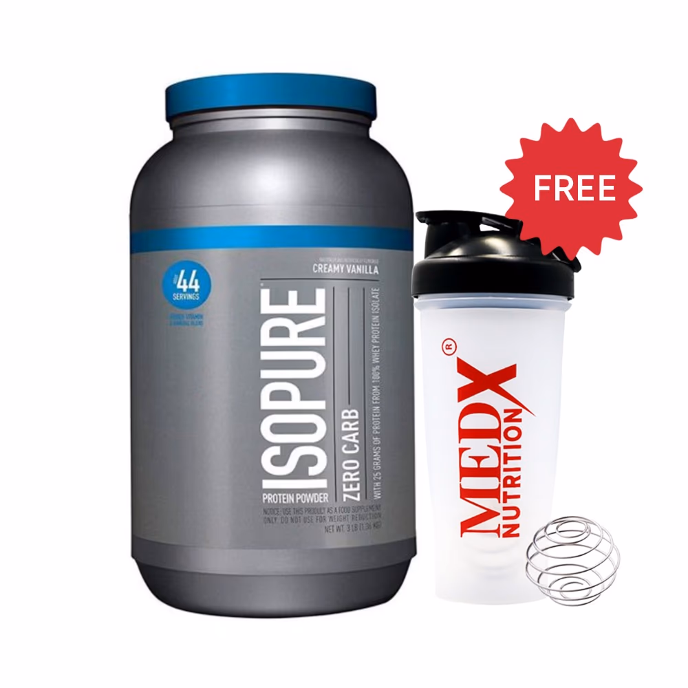Isopure Zero Carb Creamy Vanilla 3 lb