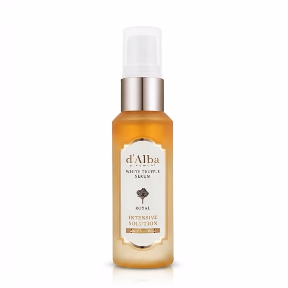 D'Alba Piedmont Royal White Truffle Intensive Solution Serum Anti Ageing Facial Treatment for Radiant Skin 50ml