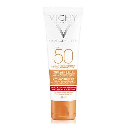 Vichy Capital Soleil SPF 50 Anti-Ageing 3-in-1 50 ml 1