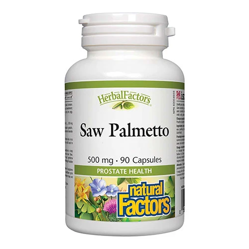 Natural Factors Saw Palmetto 500 mg 90 Capsules 1