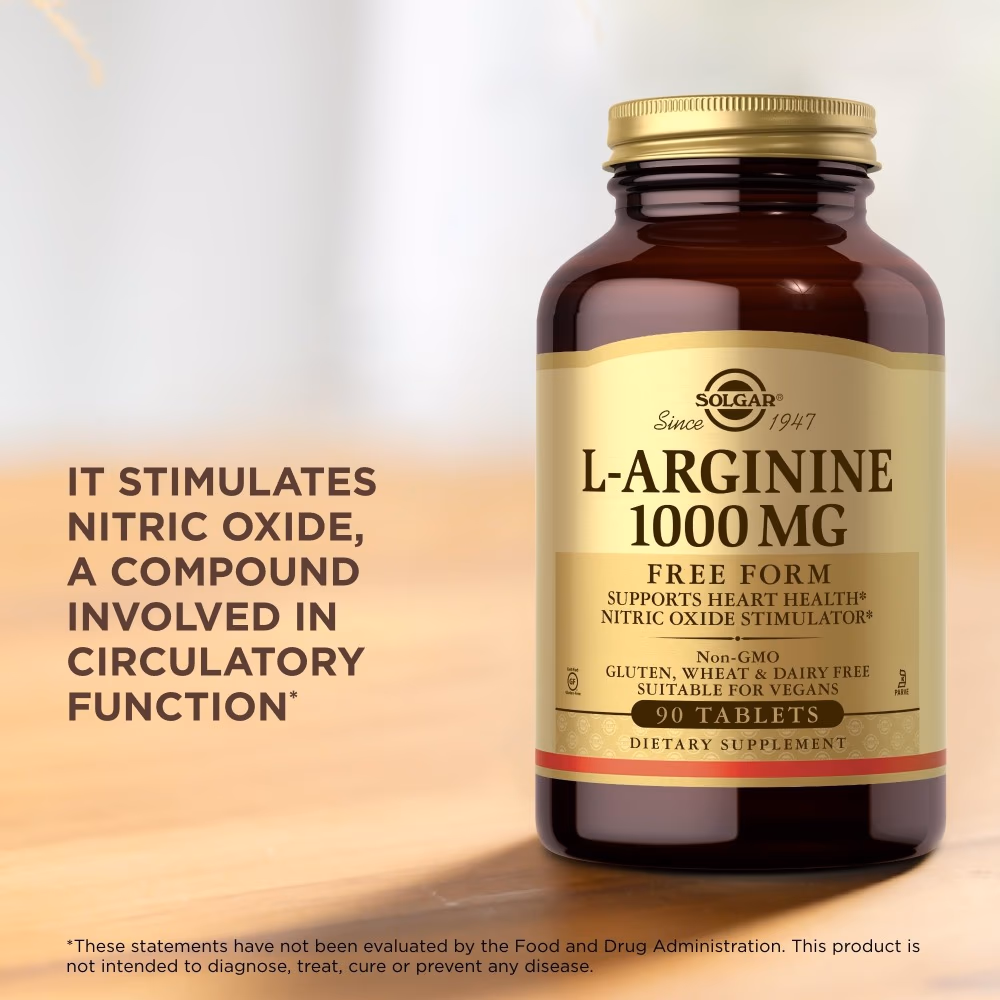 Solgar L-Arginine 1000mg -90 Tablets 3