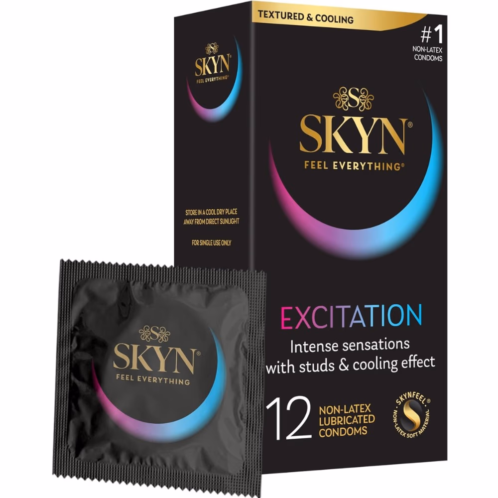 Skyn Excitation Condoms -12 Counts