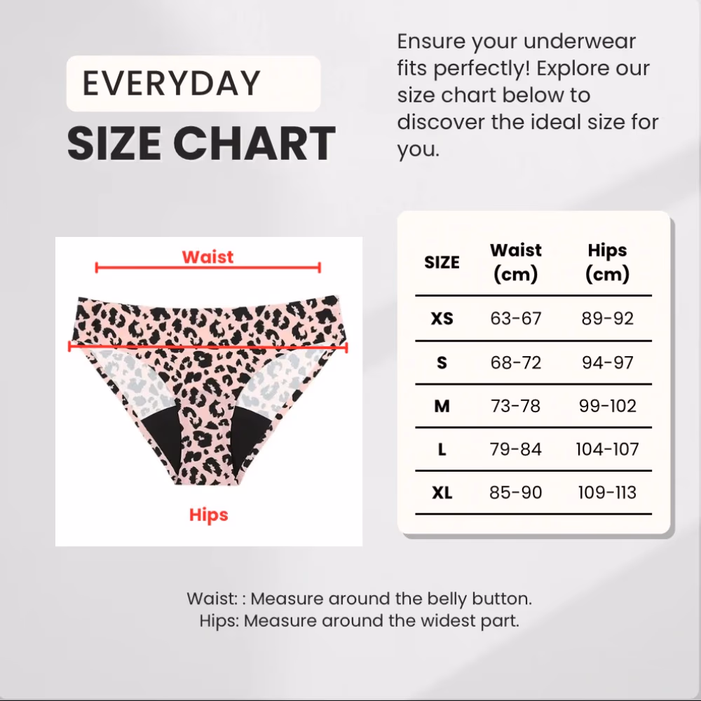 Bodi fresh Everyday Brief Period Protection Pink Animal L 4