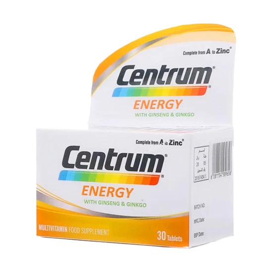 Centrum Energy Multivitamins-30 Tablets