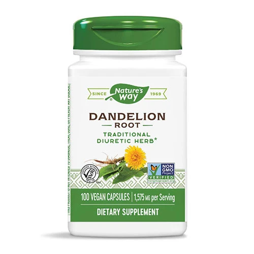 Natures Way Dandelion Root -100 Capsules