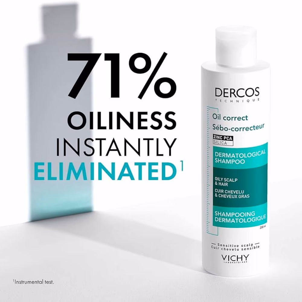 Vichy Dercos Oil Control Shampoo 200 ml 3