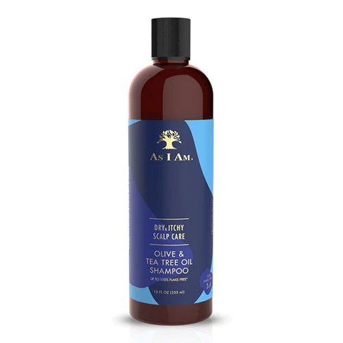 As I Am Dry & Itchy Scalp Care Dandruff Shampoo with Olive & Tea Tree Oil - 355ml 1